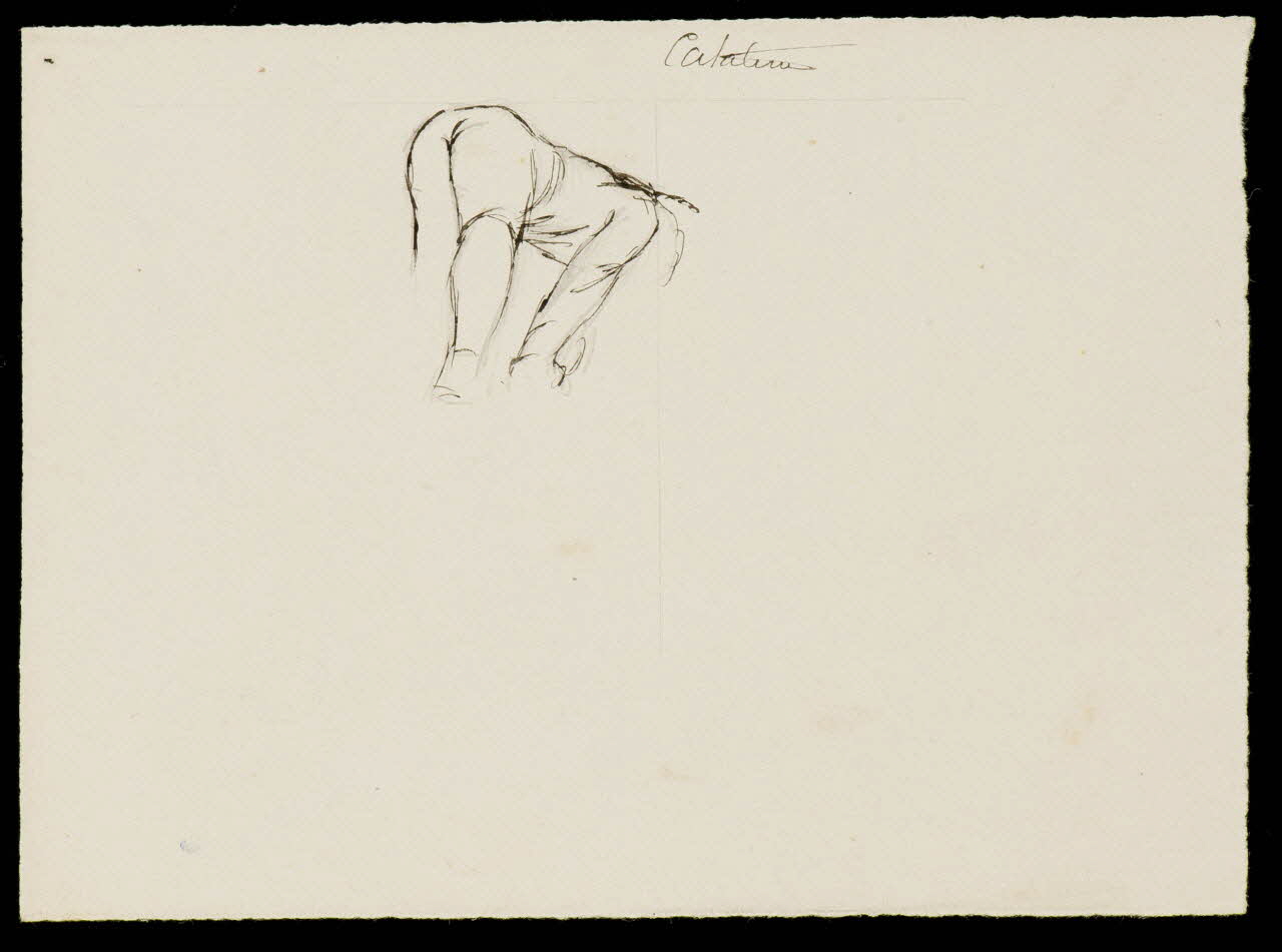 partie d'un ensemble de dessins Catalini 1968.102.3139 Photo Mucem