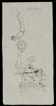 partie d'un ensemble de dessins les Clifftons 1968.102.3165 Photo Mucem