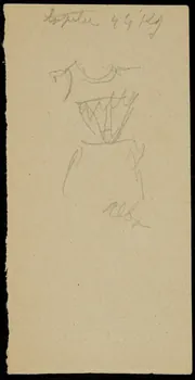 partie d'un ensemble de dessins Alba 1968.102.317.4 Photo Mucem