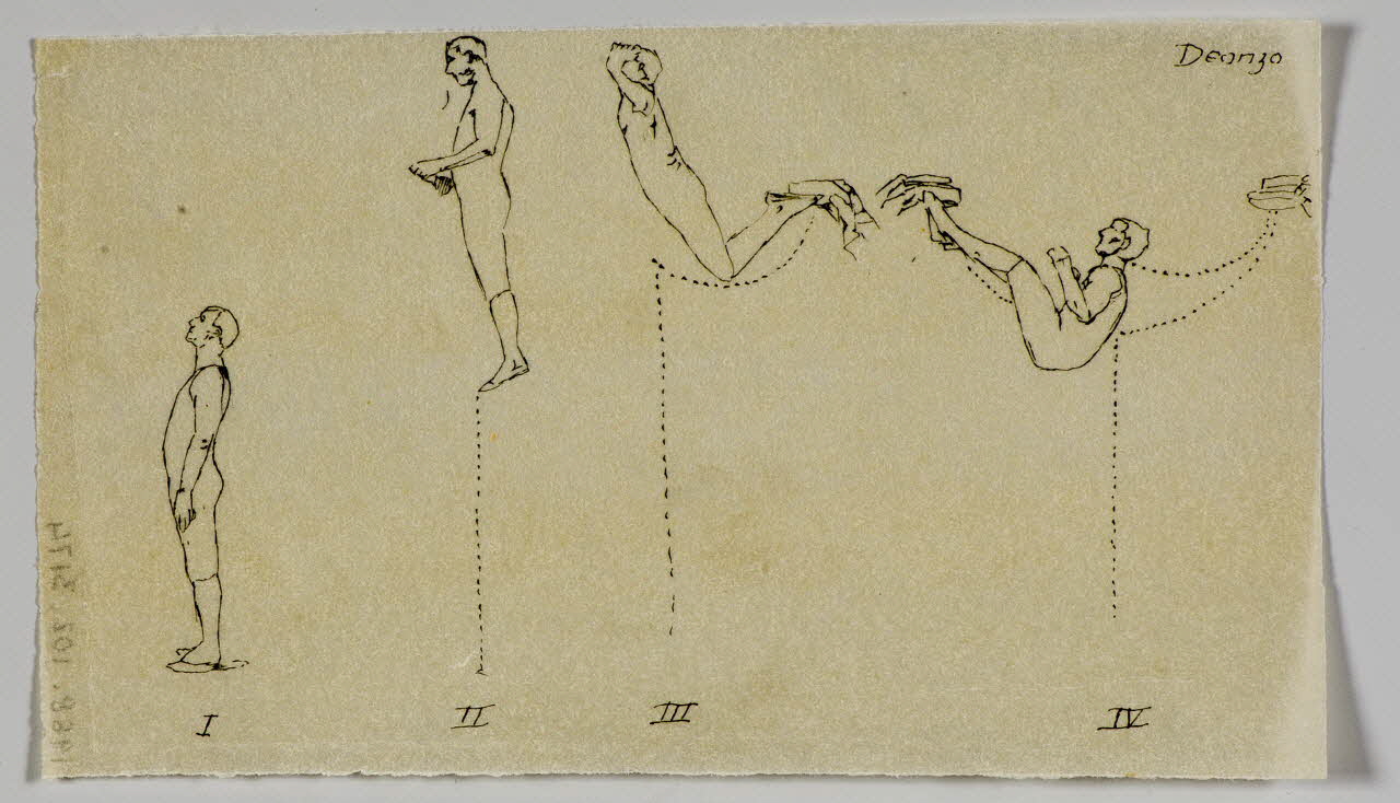 partie d'un ensemble de dessins Deonzo 1968.102.3174 Photo Mucem