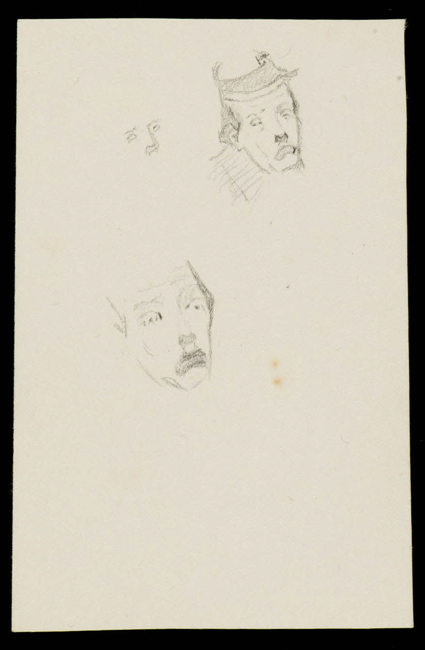 partie d'un ensemble de dessins Esquisses 1968.102.3260  Photo Mucem