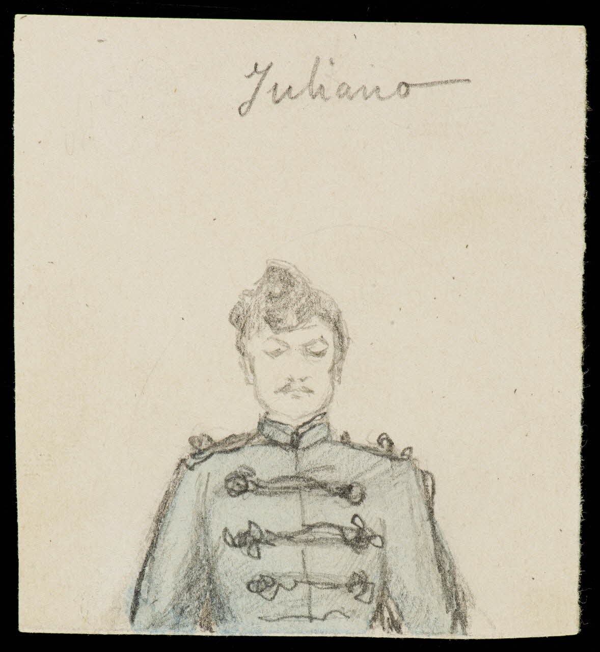 partie d'un ensemble de dessins Juliano 1968.102.3261 Photo Mucem