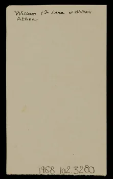 partie d'un ensemble de dessins William (de Lena et William Athea) 1968.102.3280  Photo Mucem