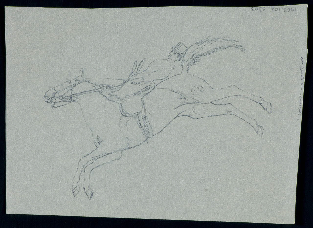 partie d'un ensemble de dessins Mad Jenny sur ""Admiral" 1968.102.3303 Photo Mucem