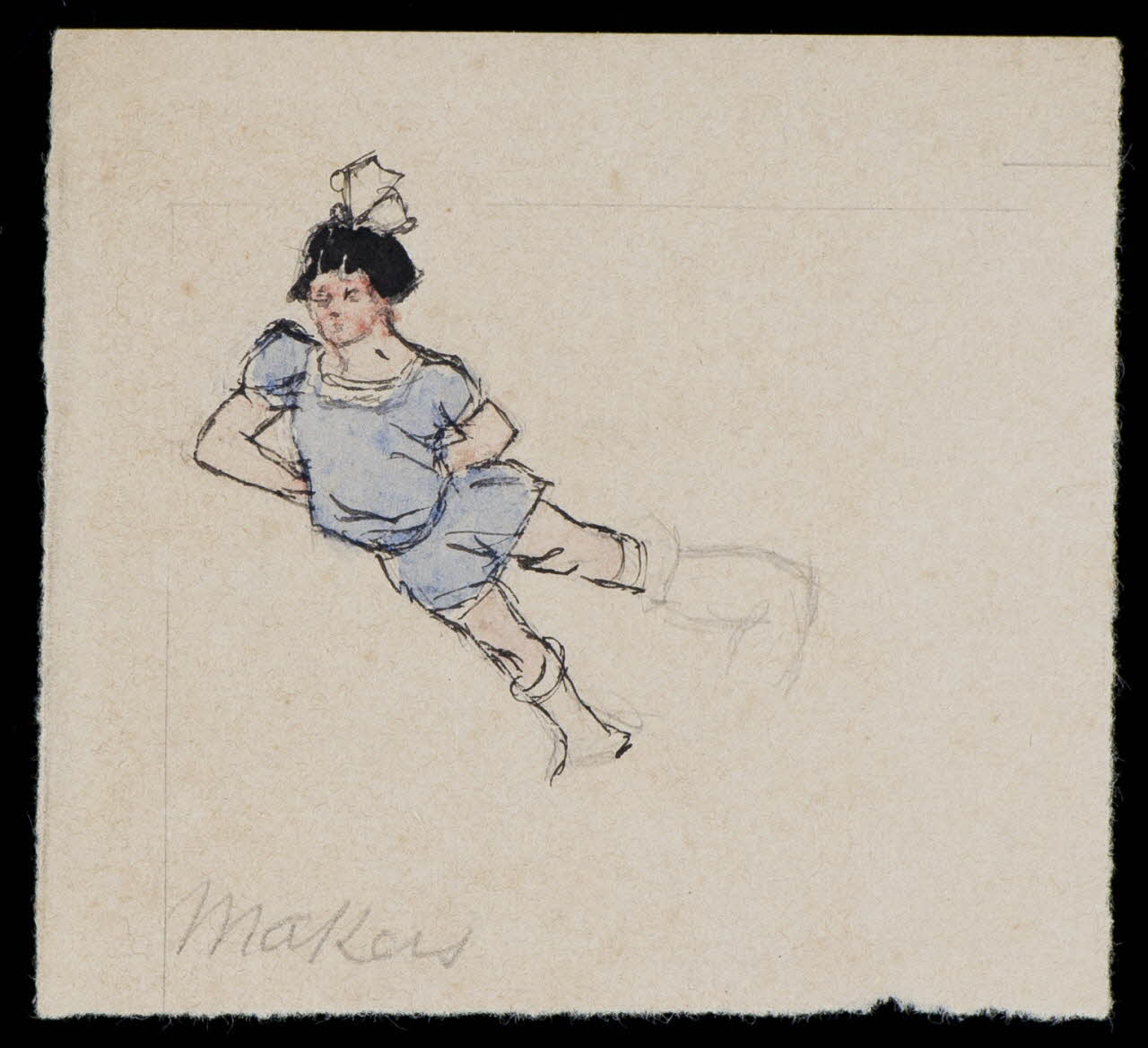 partie d'un ensemble de dessins Makers 1968.102.3305 Photo Mucem