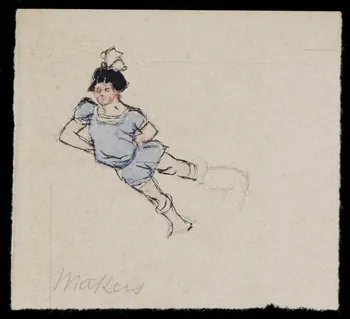 partie d'un ensemble de dessins Makers 1968.102.3305 Photo Mucem