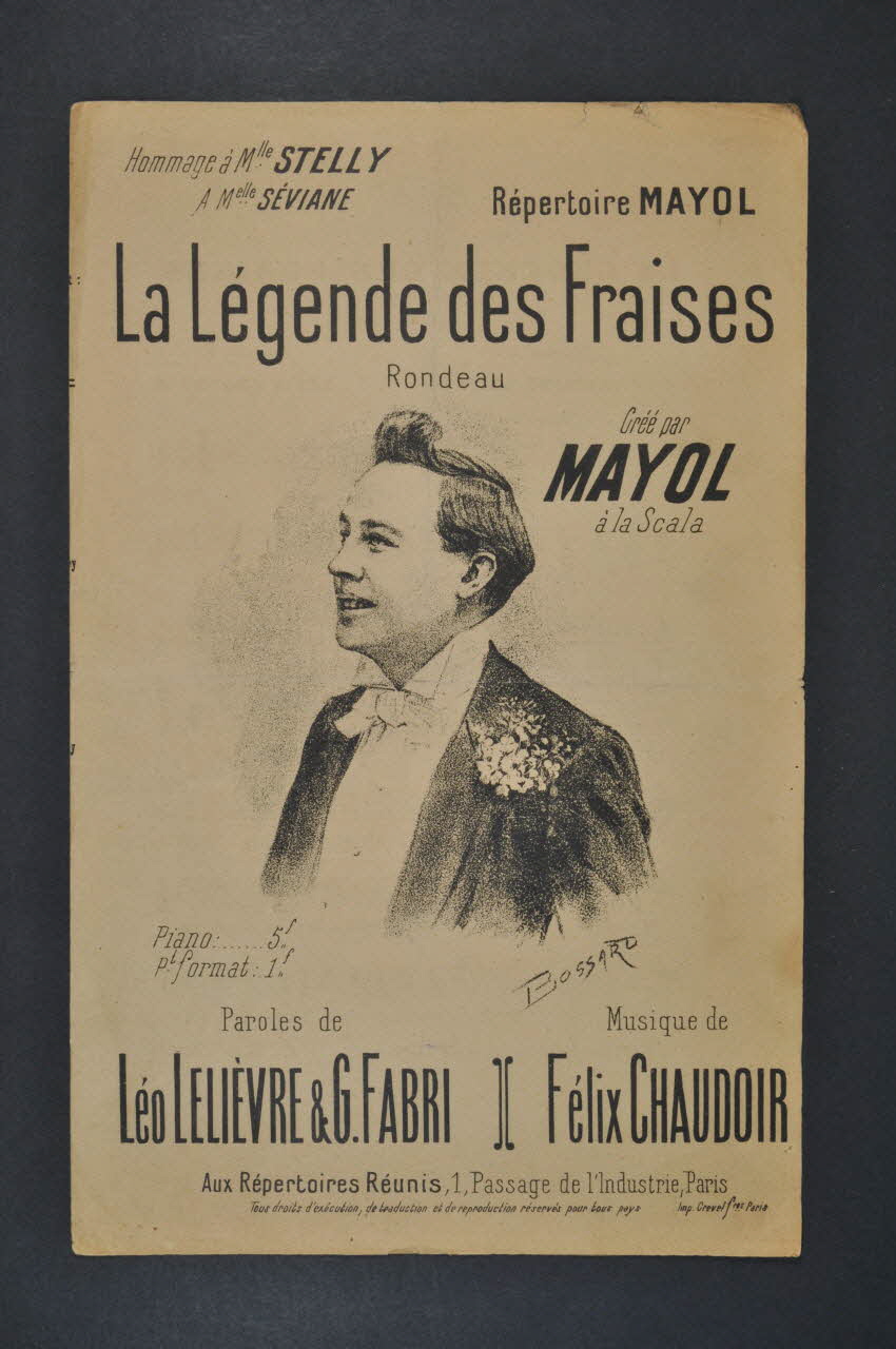 partition de musique petit format 1965.156.9 Photo Mucem