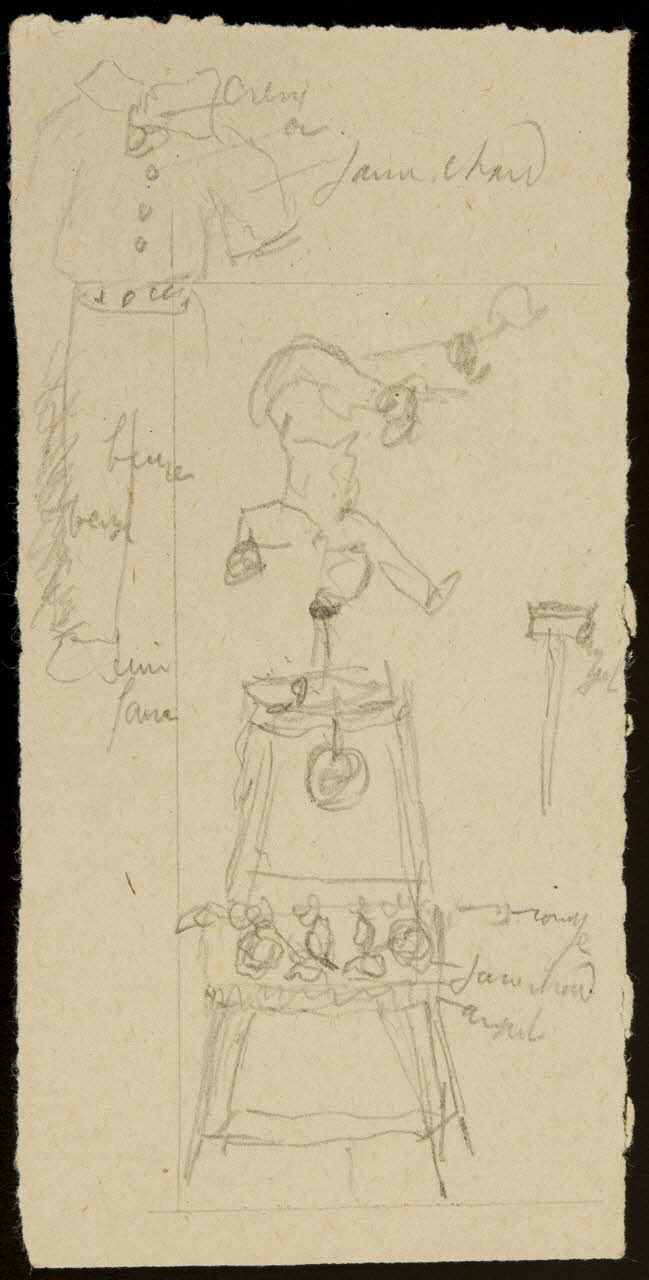 partie d'un ensemble de dessins Numéro d'acrobate 1968.102.336.6 Photo Mucem
