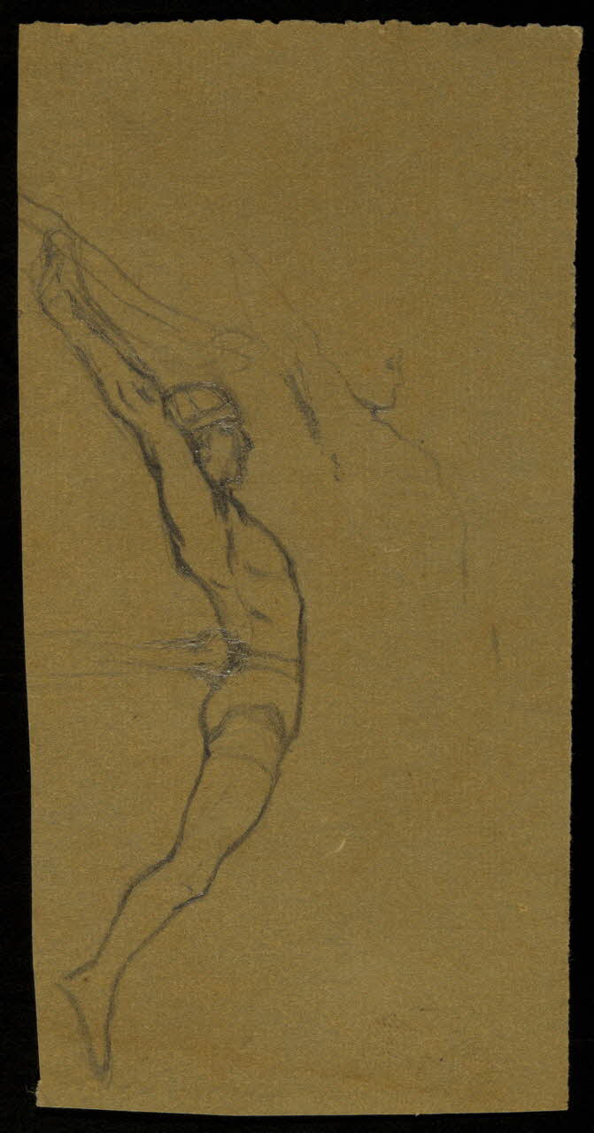 partie d'un ensemble de dessins Acrobate 1968.102.3376 Photo Mucem