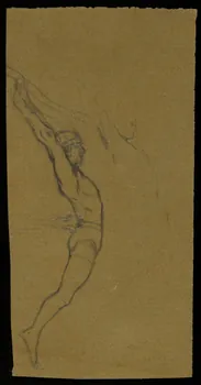 partie d'un ensemble de dessins Acrobate 1968.102.3376 Photo Mucem