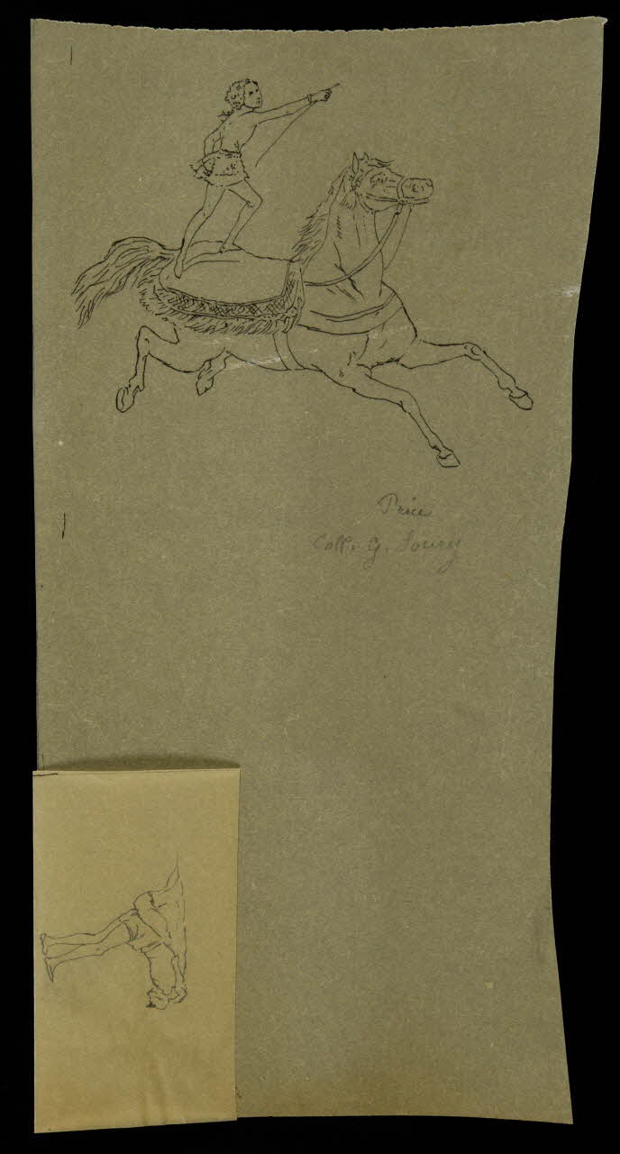 partie d'un ensemble de dessins Price 1968.102.3385 Photo Mucem