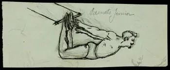 partie d'un ensemble de dessins Resnats Junior 1968.102.3399 Photo Mucem