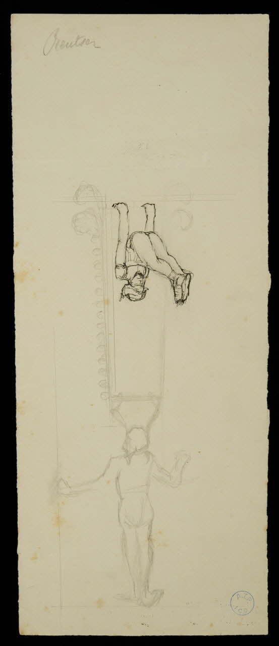 partie d'un ensemble de dessins Reutser 1968.102.3408 Photo Mucem