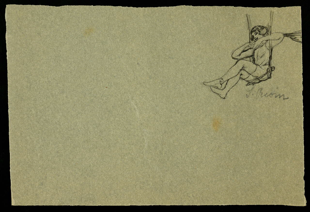 partie d'un ensemble de dessins S. Riom 1968.102.3414 Photo Mucem