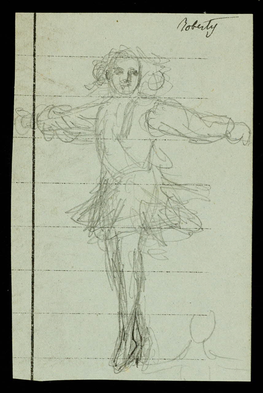 partie d'un ensemble de dessins Roberty 1968.102.3416 Photo Mucem