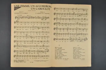Anne De Bercy ; Cyrleroy ; Fredo Gardoni ; Jean Chavoit ; Lys Gauty chanson petit format Île-de-France, France 1938 1965.159.14 Photo Mucem