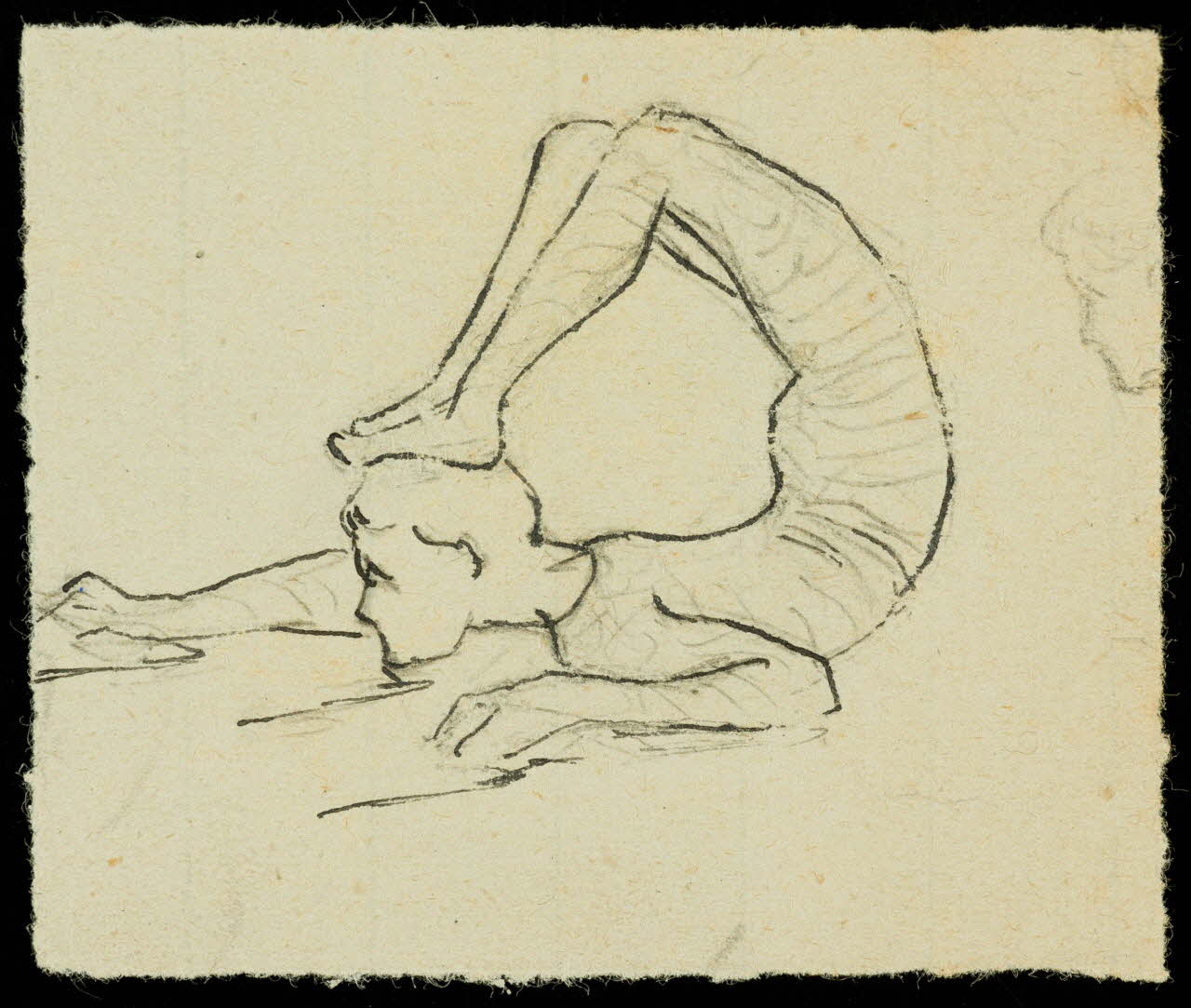 partie d'un ensemble de dessins Acrobate 1968.102.3436 Photo Mucem