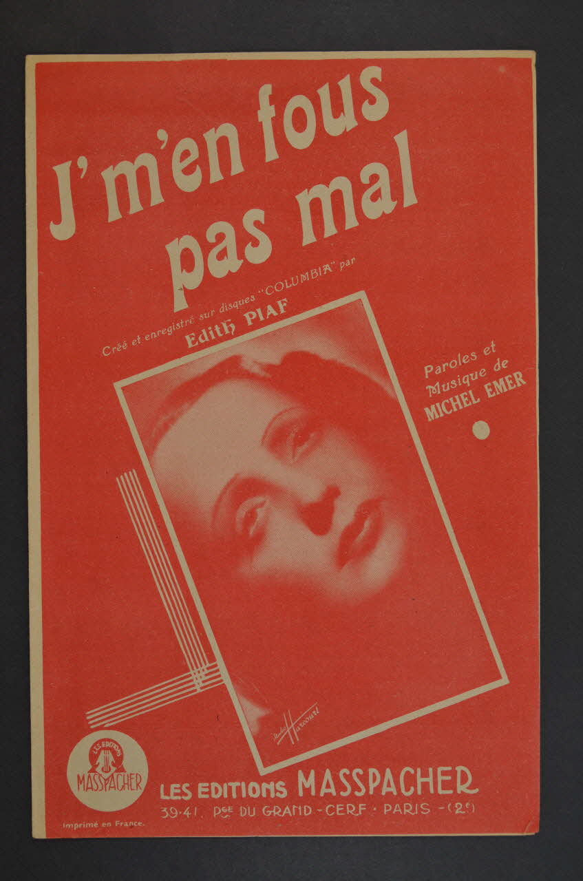 chanson petit format 1965.159.17 Photo Mucem