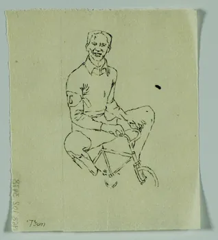 partie d'un ensemble de dessins Tsom 1968.102.3478  Photo Mucem