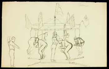 partie d'un ensemble de dessins Vasseur 1968.102.3484 Photo Mucem