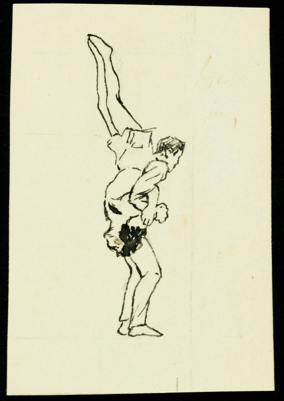 partie d'un ensemble de dessins White 1968.102.3498 Photo Mucem