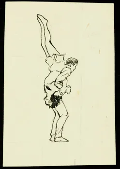 partie d'un ensemble de dessins White 1968.102.3498 Photo Mucem