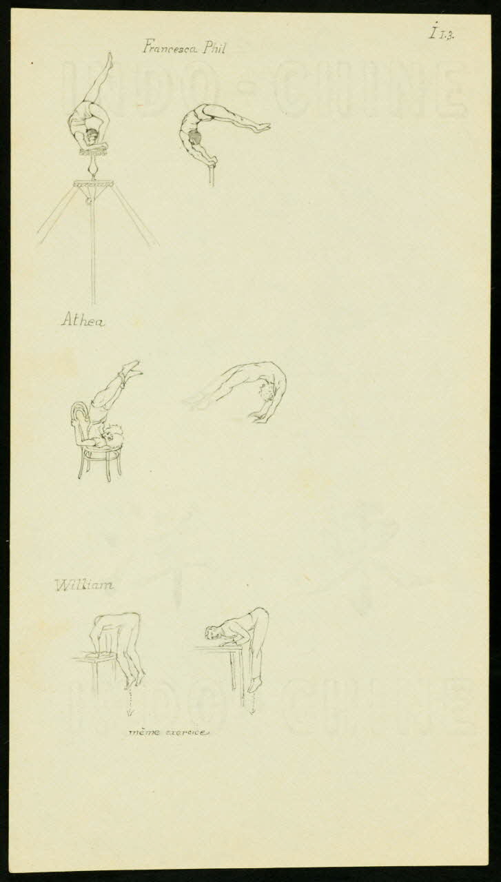 partie d'un ensemble de dessins Francesca Phil 1968.102.3499.2 Photo Mucem
