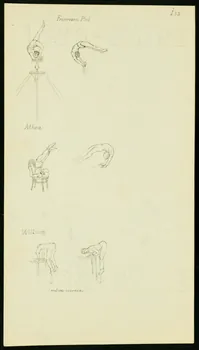 partie d'un ensemble de dessins Francesca Phil 1968.102.3499.2  Photo Mucem