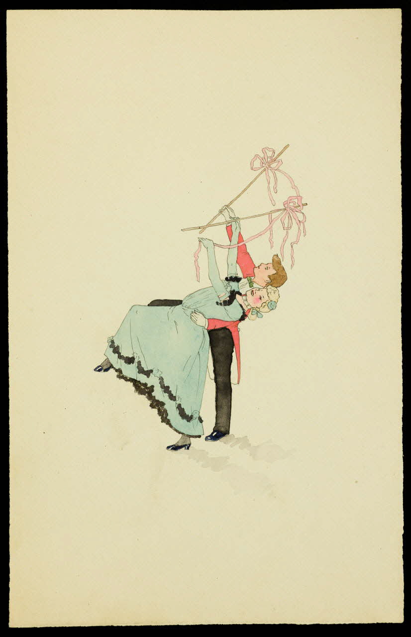 partie d'un ensemble de dessins Artistes du cirque 1968.102.3648 Photo Mucem