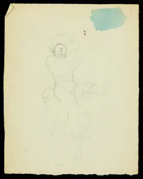partie d'un ensemble de dessins Esquisse 1968.102.3684 Photo Mucem