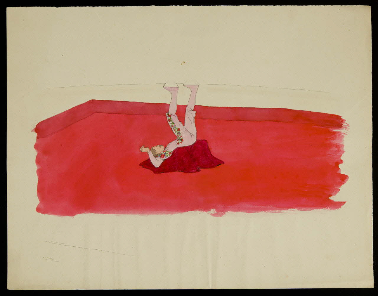 partie d'un ensemble de dessins Toreador 1968.102.3718 Photo Mucem