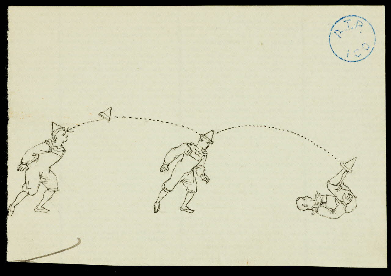 partie d'un ensemble de dessins Frères Alfonso 1968.102.378.2 Photo Mucem