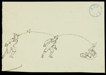 partie d'un ensemble de dessins Frères Alfonso 1968.102.378.2  Photo Mucem
