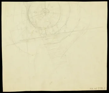 partie d'un ensemble de dessins Trapézistes en représentation 1968.102.3798.2  Photo Mucem