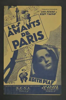 Eddy Marnay ; Léo Ferré ; Le Chant Du Monde chanson petit format Paris 8ème 1948 1965.159.3  Photo Mucem