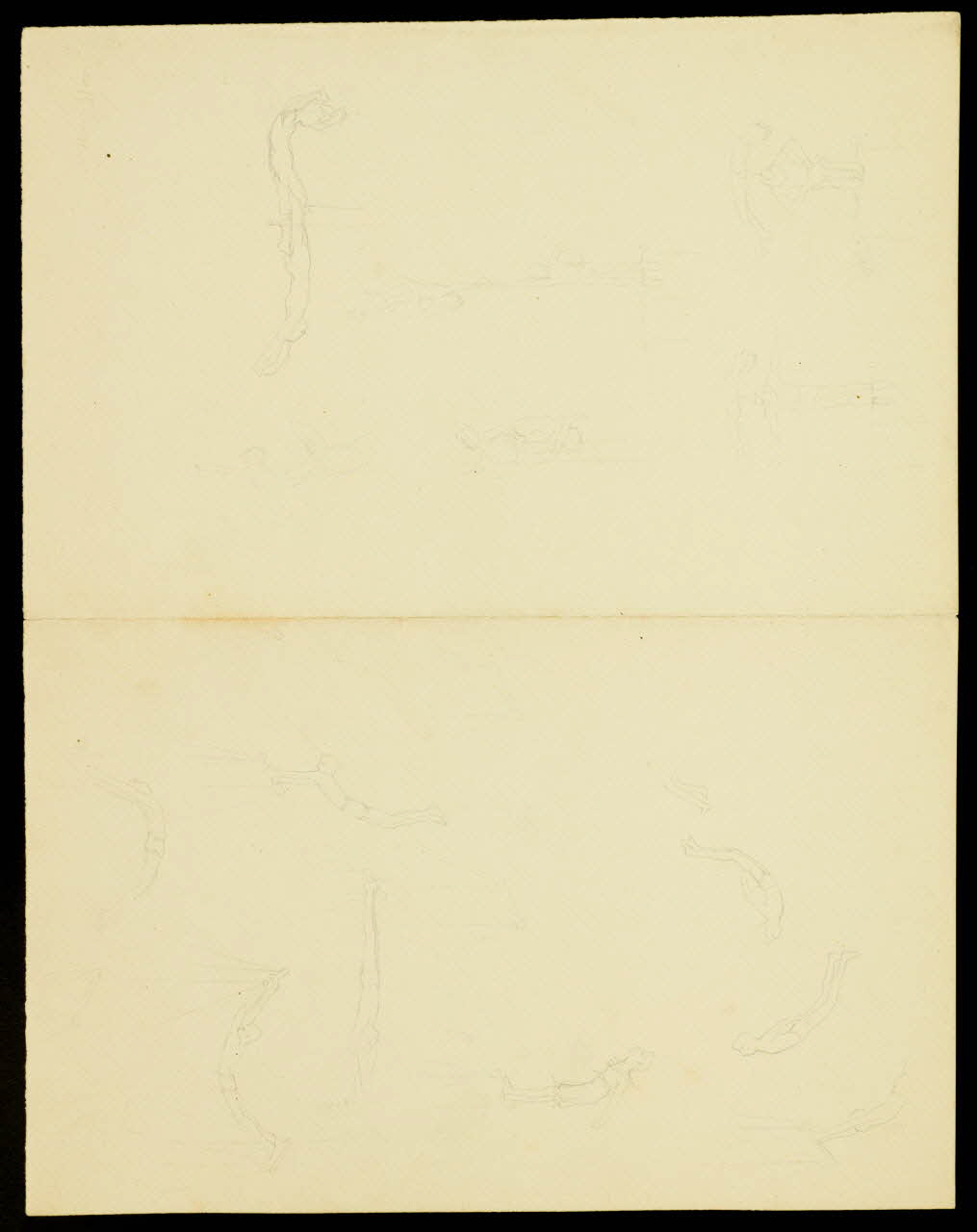 partie d'un ensemble de dessins Les 15 tours 1968.102.3828 Photo Mucem