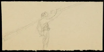 partie d'un ensemble de dessins Acrobate 1968.102.3829  Photo Mucem