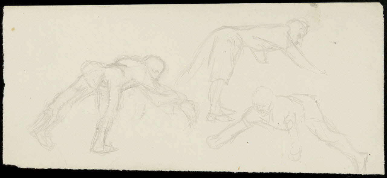 partie d'un ensemble de dessins Acrobates 1968.102.3838 Photo Mucem