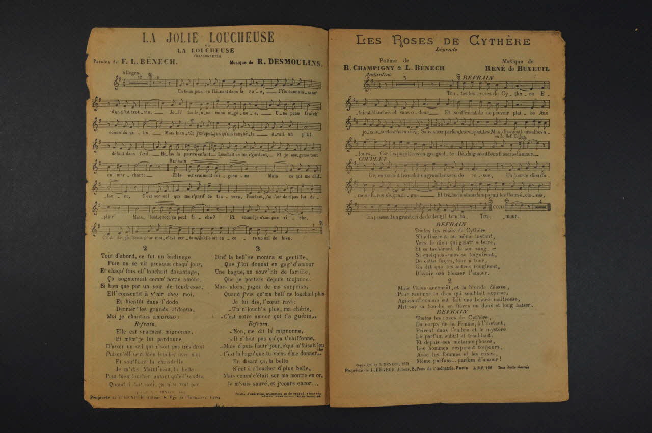 Ferdinand Louis Bénech recueil petit format Île-de-France, France 1911 1966.158.153 Photo Mucem