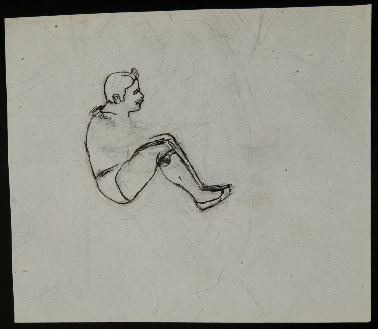 partie d'un ensemble de dessins Acrobate 1968.102.3881 Photo Mucem