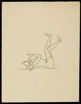 partie d'un ensemble de dessins Artiste du cirque 1968.102.3888 Photo Mucem