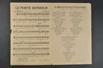 Louis Gasté ; Henri Kubnick ; Editions Micro; chanson petit format Île-de-France, France 1945 1965.159.39  Photo Mucem