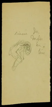 partie d'un ensemble de dessins Ebauche de figure 1968.102.394.6 Photo Mucem