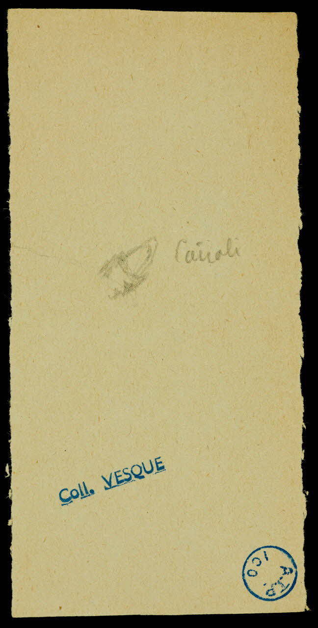 partie d'un ensemble de dessins Cairoli 1968.102.394.7 Photo Mucem