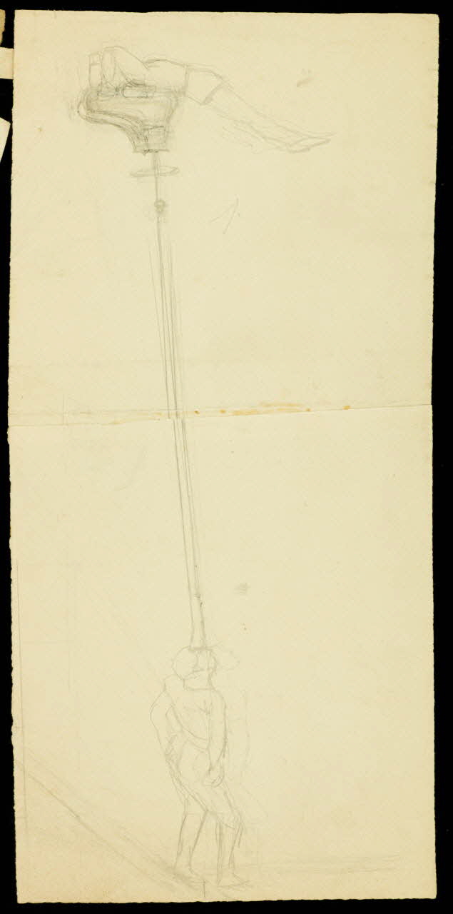 partie d'un ensemble de dessins Acrobatie 1968.102.3944.13 Photo Mucem