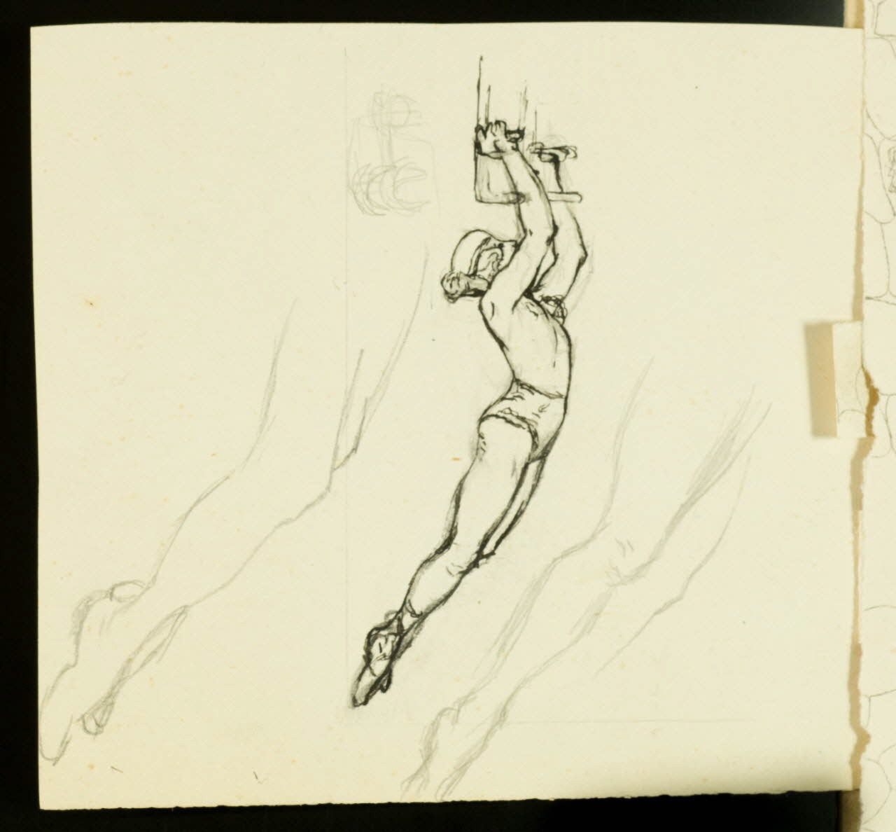 partie d'un ensemble de dessins Acrobate 1968.102.3944.3 Photo Mucem