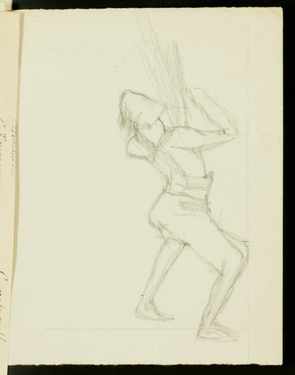 partie d'un ensemble de dessins Silhouette 1968.102.3944.9 Photo Mucem