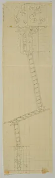 partie d'un ensemble de dessins Numéro d'équilibriste 1968.102.3947.1 Photo Mucem