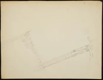 partie d'un ensemble de dessins Numéro d'équilibriste 1968.102.3949 Photo Mucem