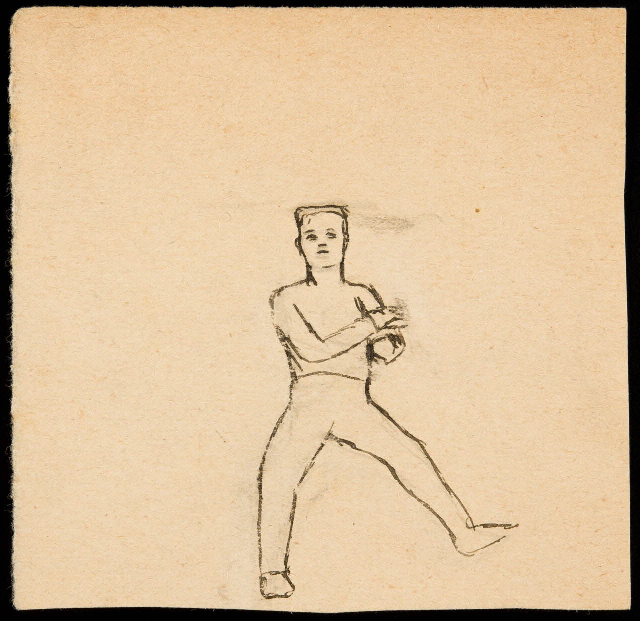 partie d'un ensemble de dessins Numéro d'équilibriste 1968.102.3962 Photo Mucem